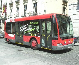Autobus de la EMT Madrid